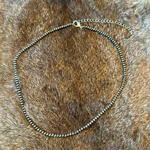 3mm Faux Navajo Pearl Necklace